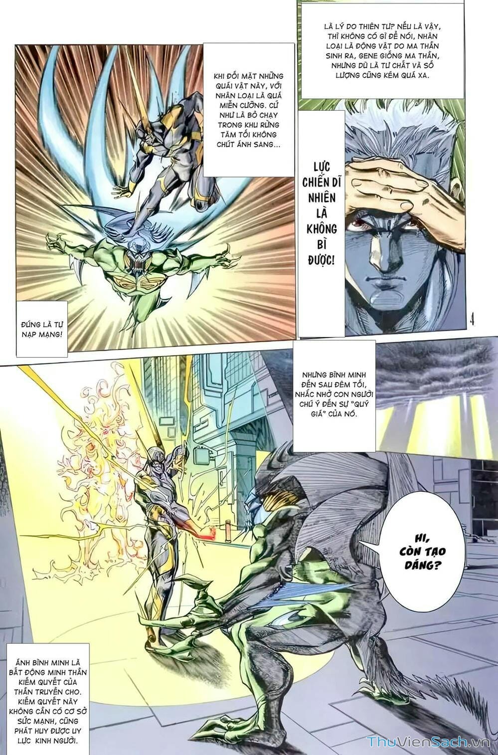 Truyện Tranh Tiểu Ma Thần trang 5