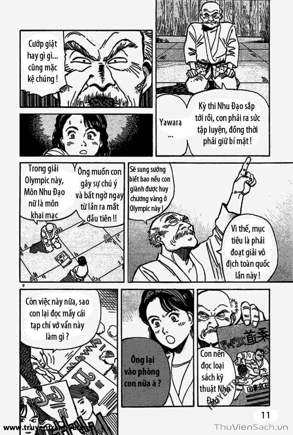 Truyện Tranh Tiểu Thư Nhu Đạo - Yawara! trang 6