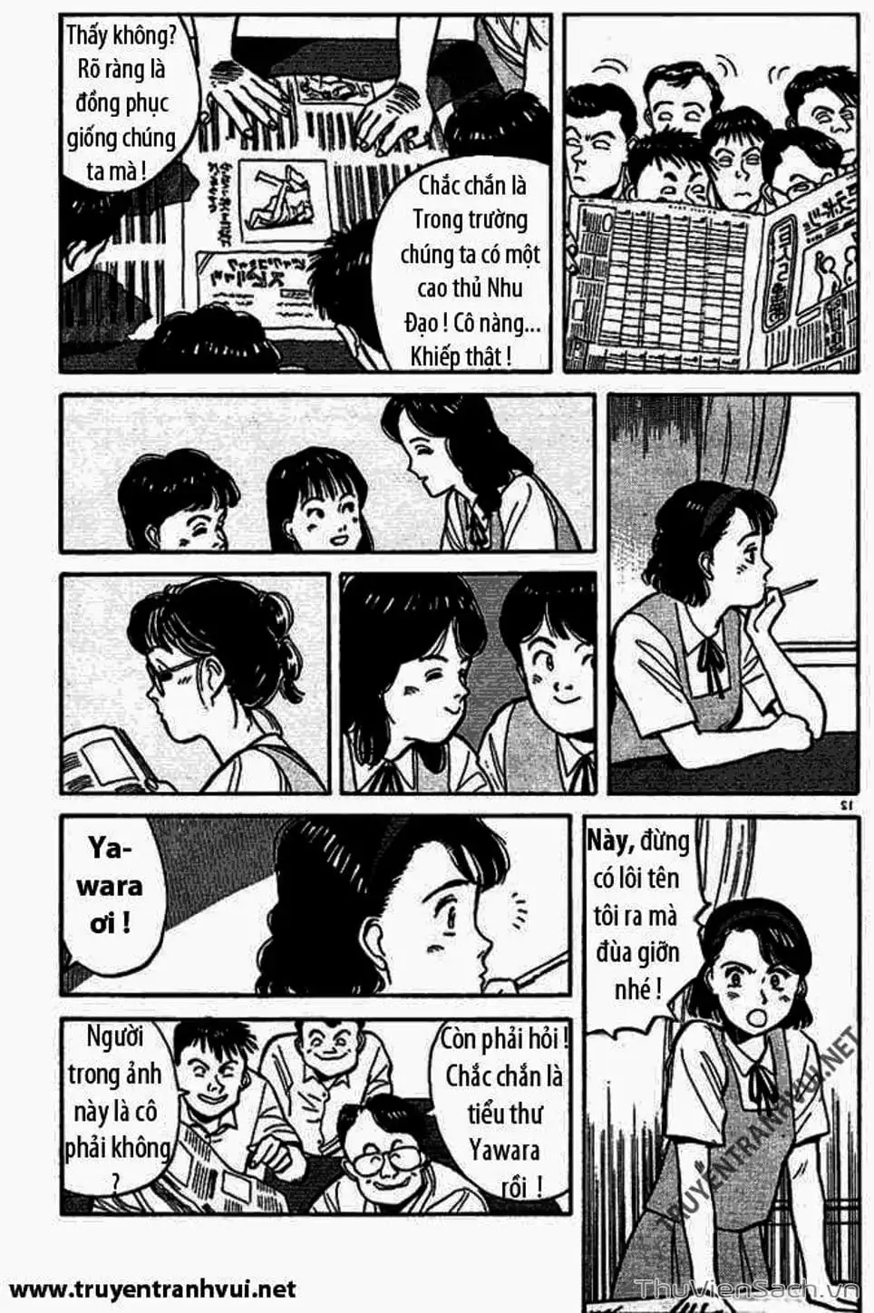 Truyện Tranh Tiểu Thư Nhu Đạo - Yawara! trang 6