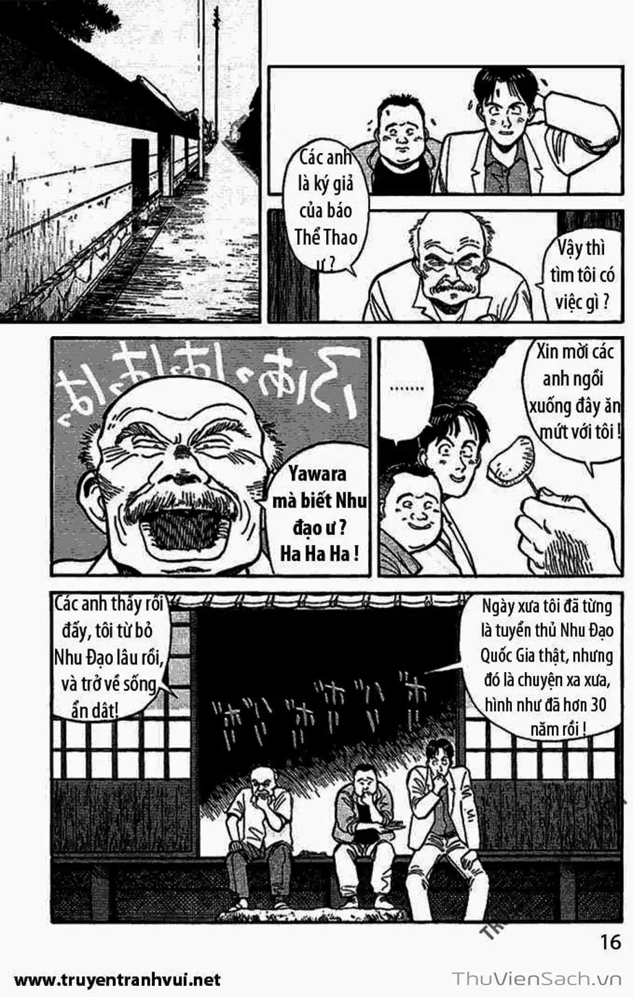 Truyện Tranh Tiểu Thư Nhu Đạo - Yawara! trang 6