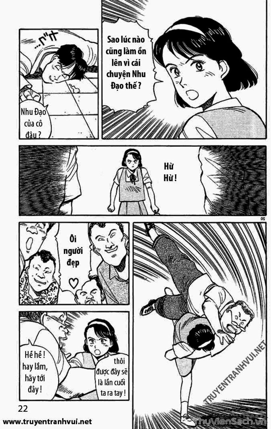 Truyện Tranh Tiểu Thư Nhu Đạo - Yawara! trang 6