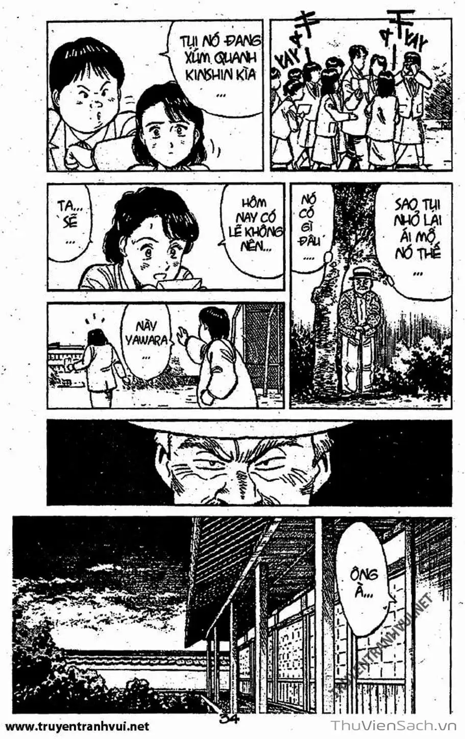 Truyện Tranh Tiểu Thư Nhu Đạo - Yawara! trang 6