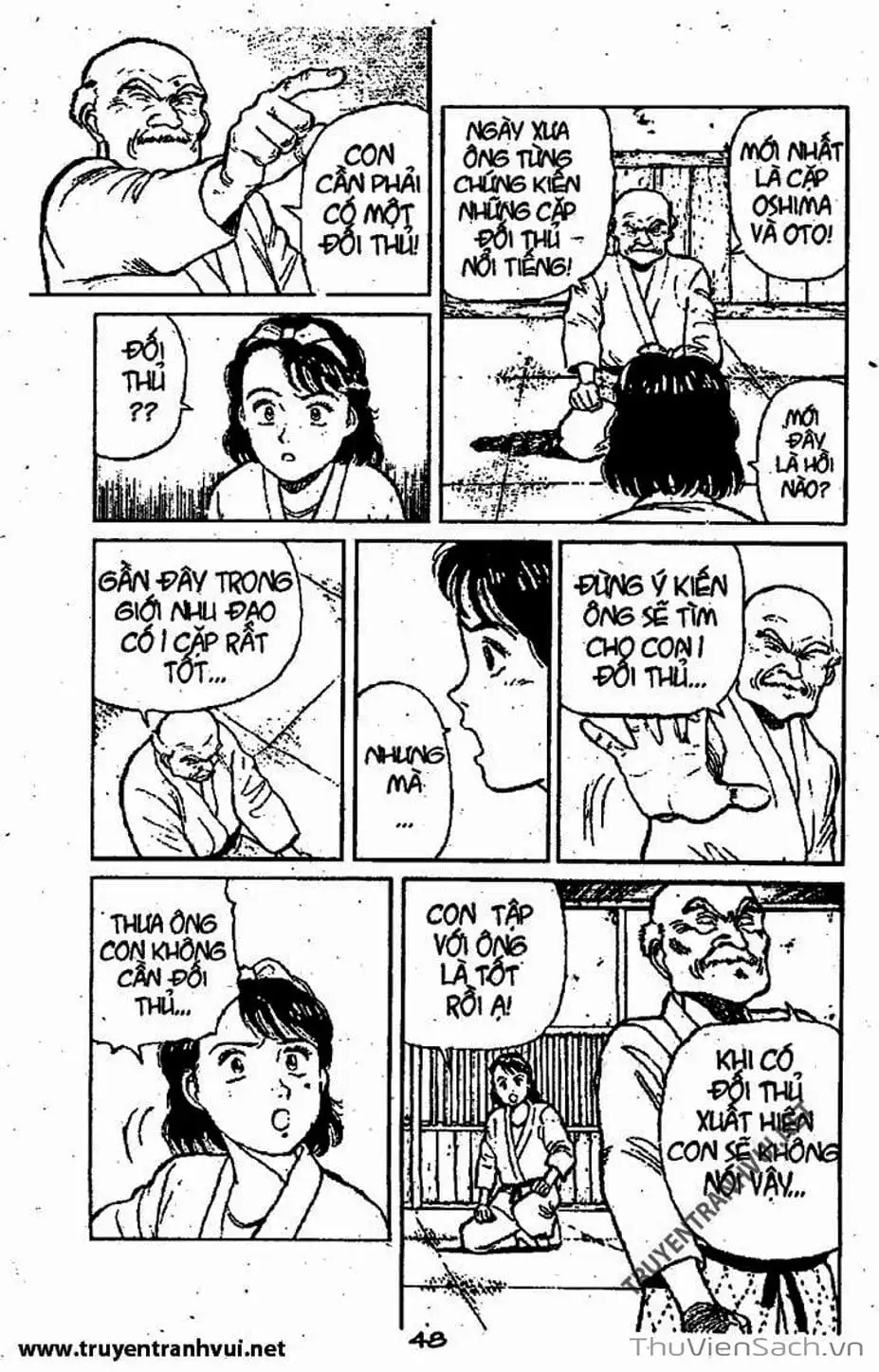 Truyện Tranh Tiểu Thư Nhu Đạo - Yawara! trang 6