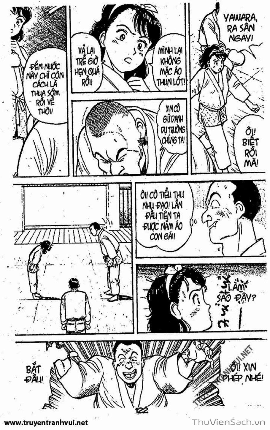 Truyện Tranh Tiểu Thư Nhu Đạo - Yawara! trang 6