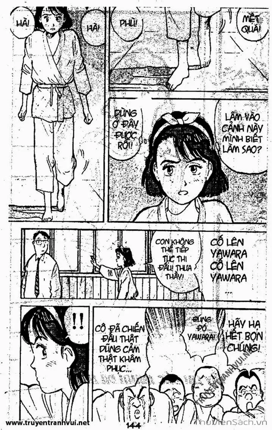 Truyện Tranh Tiểu Thư Nhu Đạo - Yawara! trang 6