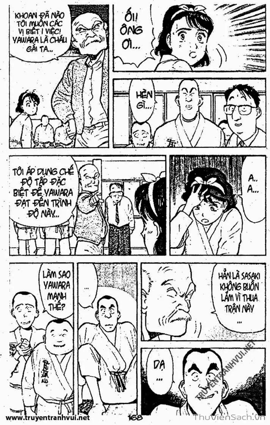 Truyện Tranh Tiểu Thư Nhu Đạo - Yawara! trang 6