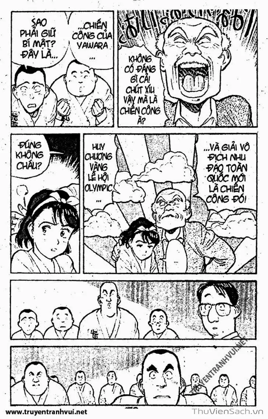 Truyện Tranh Tiểu Thư Nhu Đạo - Yawara! trang 6