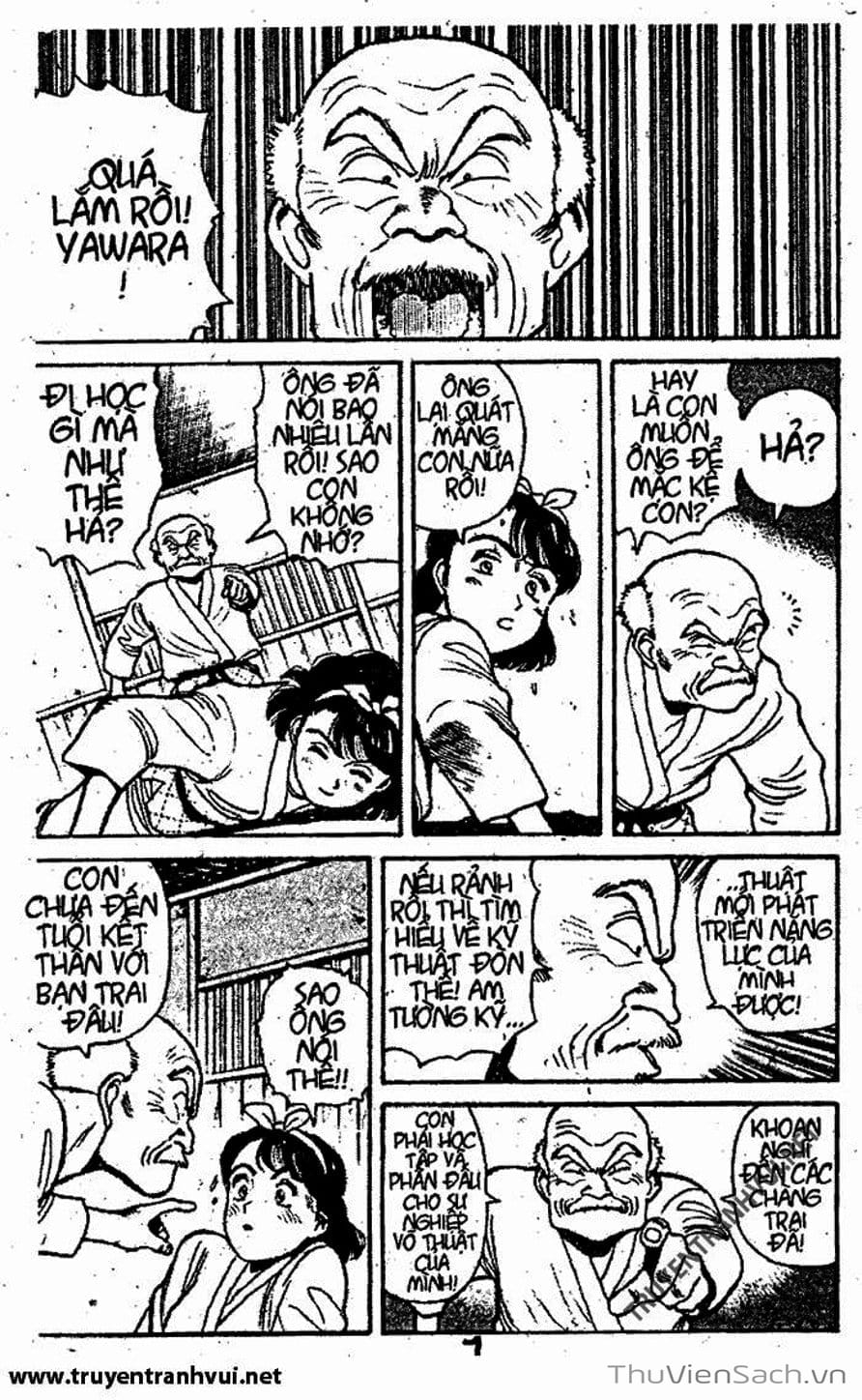 Truyện Tranh Tiểu Thư Nhu Đạo - Yawara! trang 6