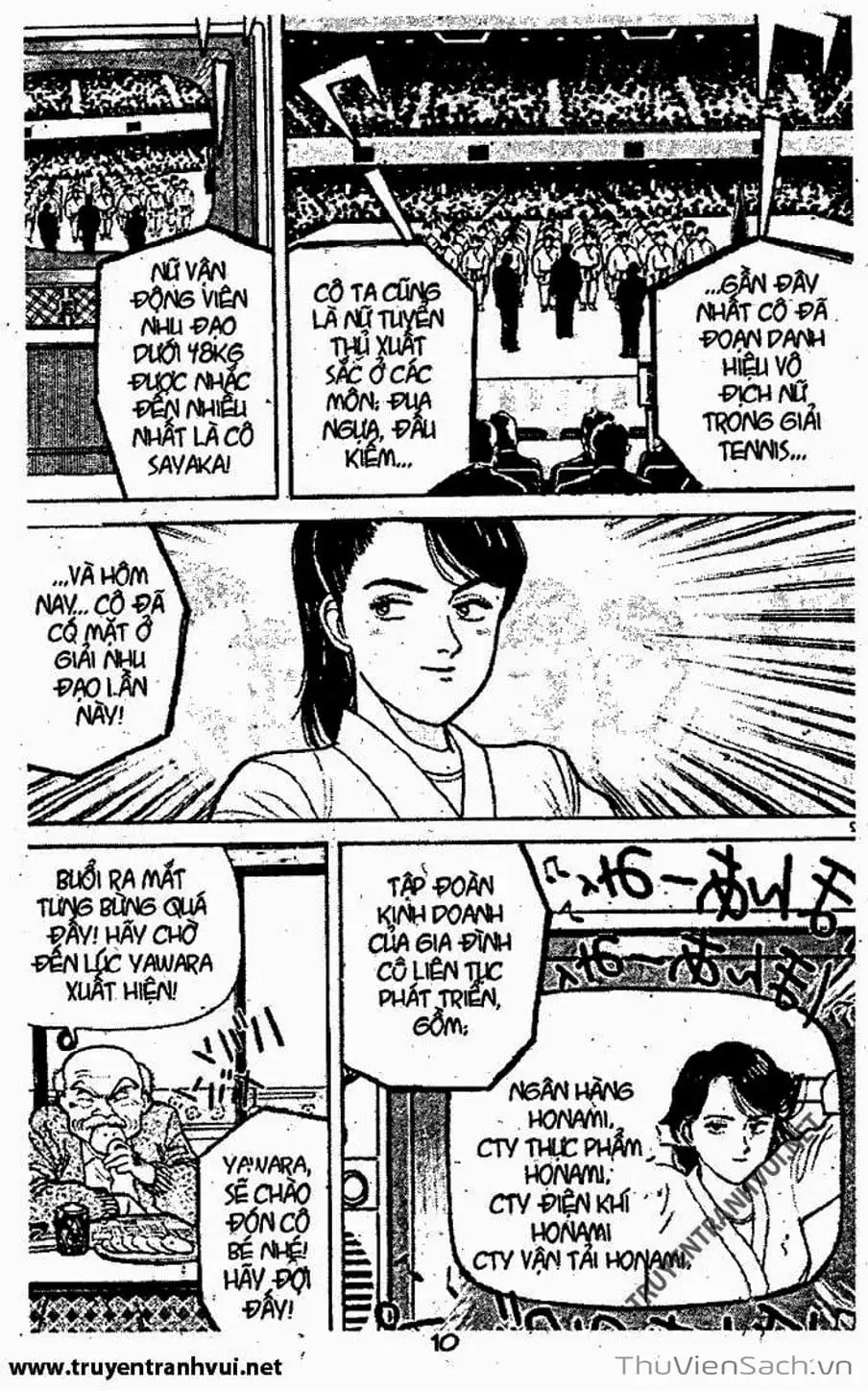 Truyện Tranh Tiểu Thư Nhu Đạo - Yawara! trang 6