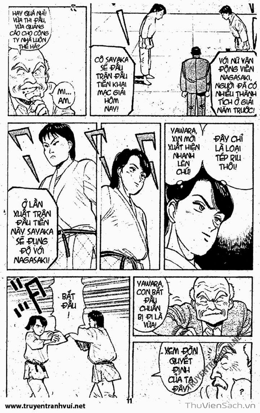 Truyện Tranh Tiểu Thư Nhu Đạo - Yawara! trang 6