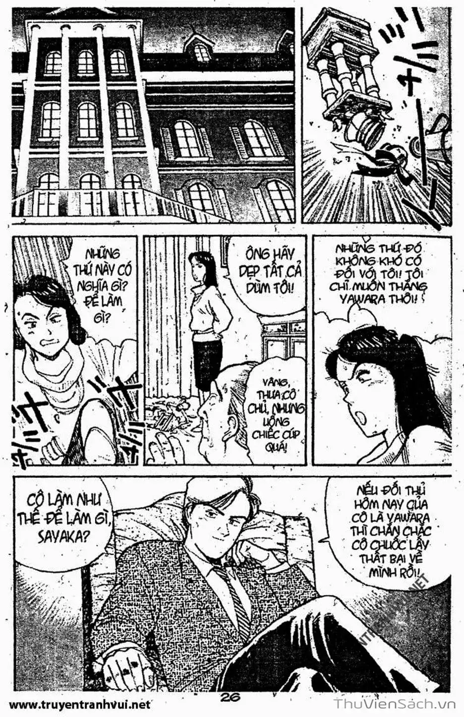 Truyện Tranh Tiểu Thư Nhu Đạo - Yawara! trang 6