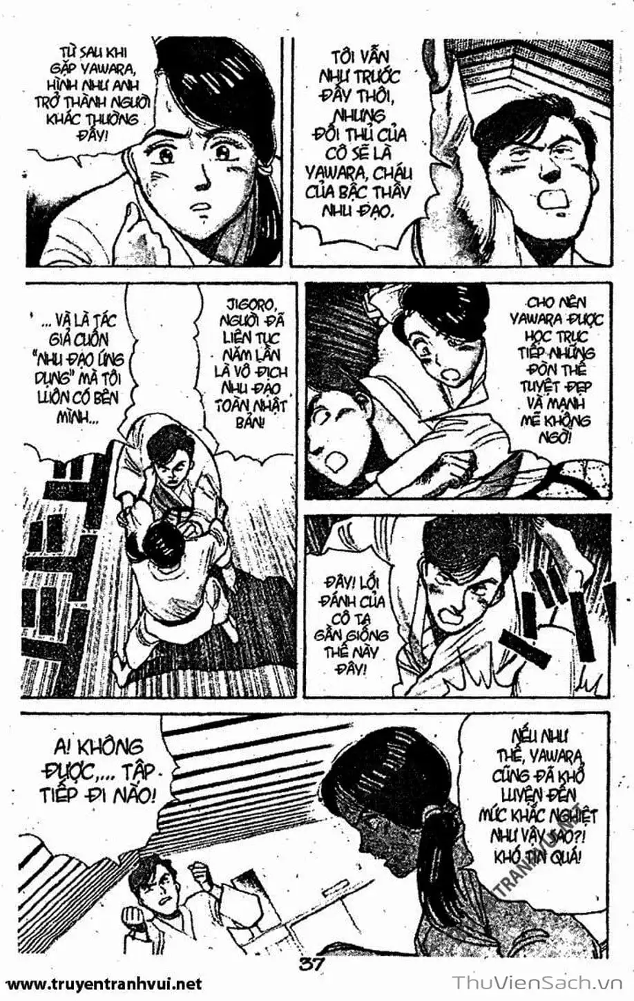 Truyện Tranh Tiểu Thư Nhu Đạo - Yawara! trang 6