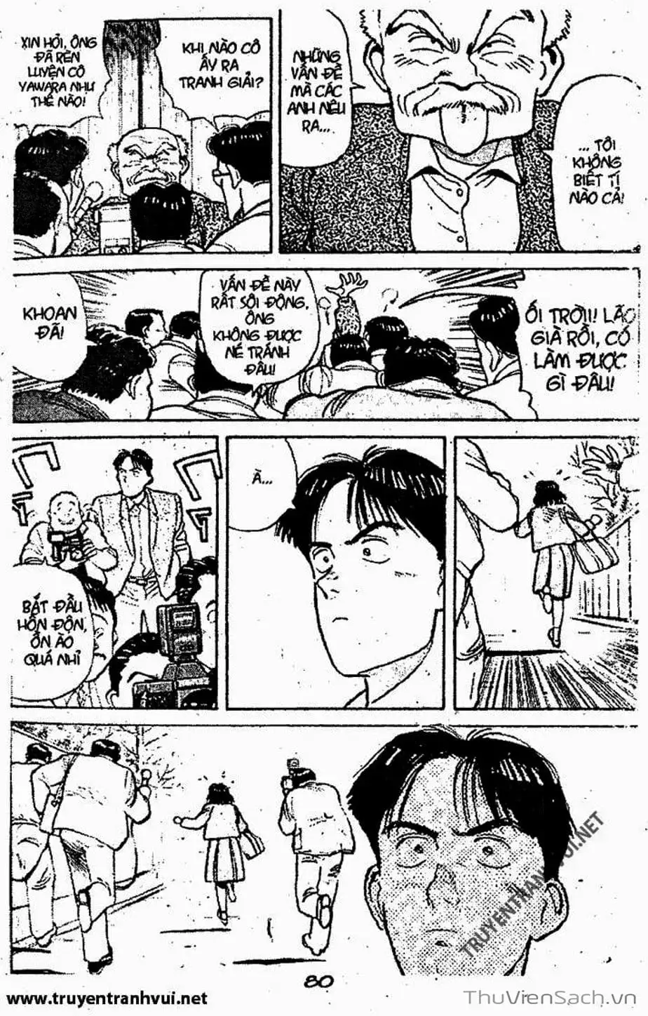 Truyện Tranh Tiểu Thư Nhu Đạo - Yawara! trang 6