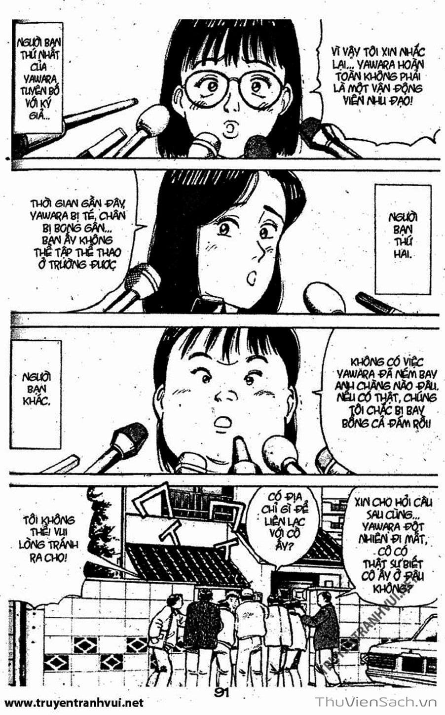 Truyện Tranh Tiểu Thư Nhu Đạo - Yawara! trang 6