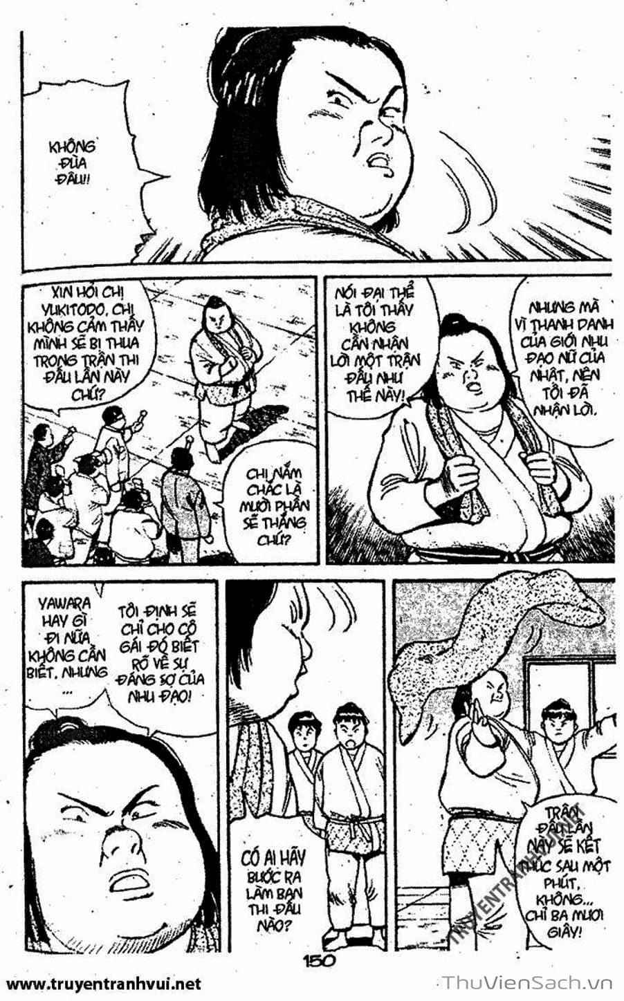 Truyện Tranh Tiểu Thư Nhu Đạo - Yawara! trang 6