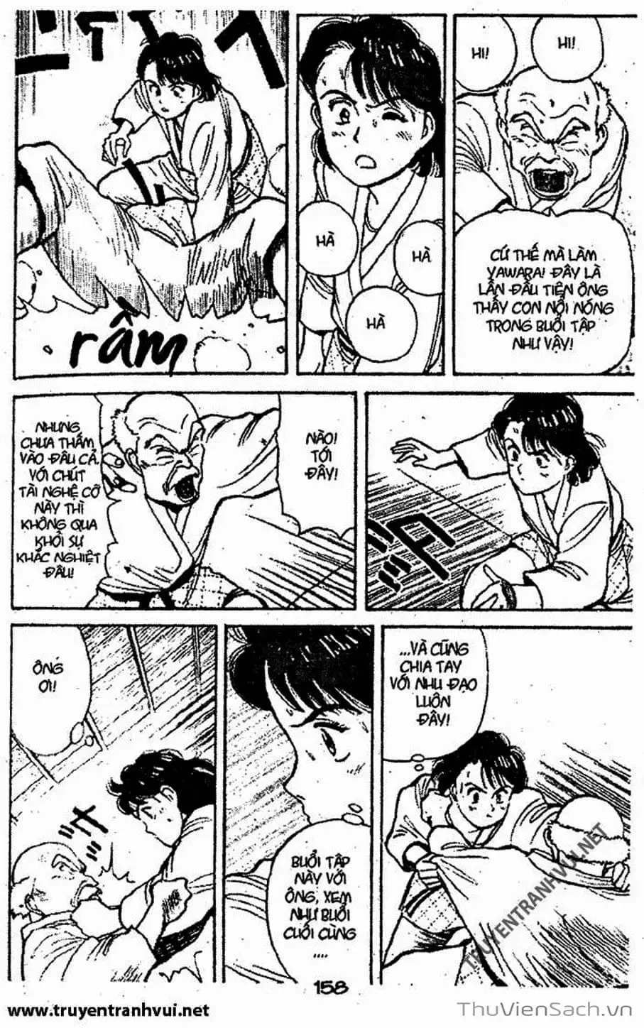 Truyện Tranh Tiểu Thư Nhu Đạo - Yawara! trang 6