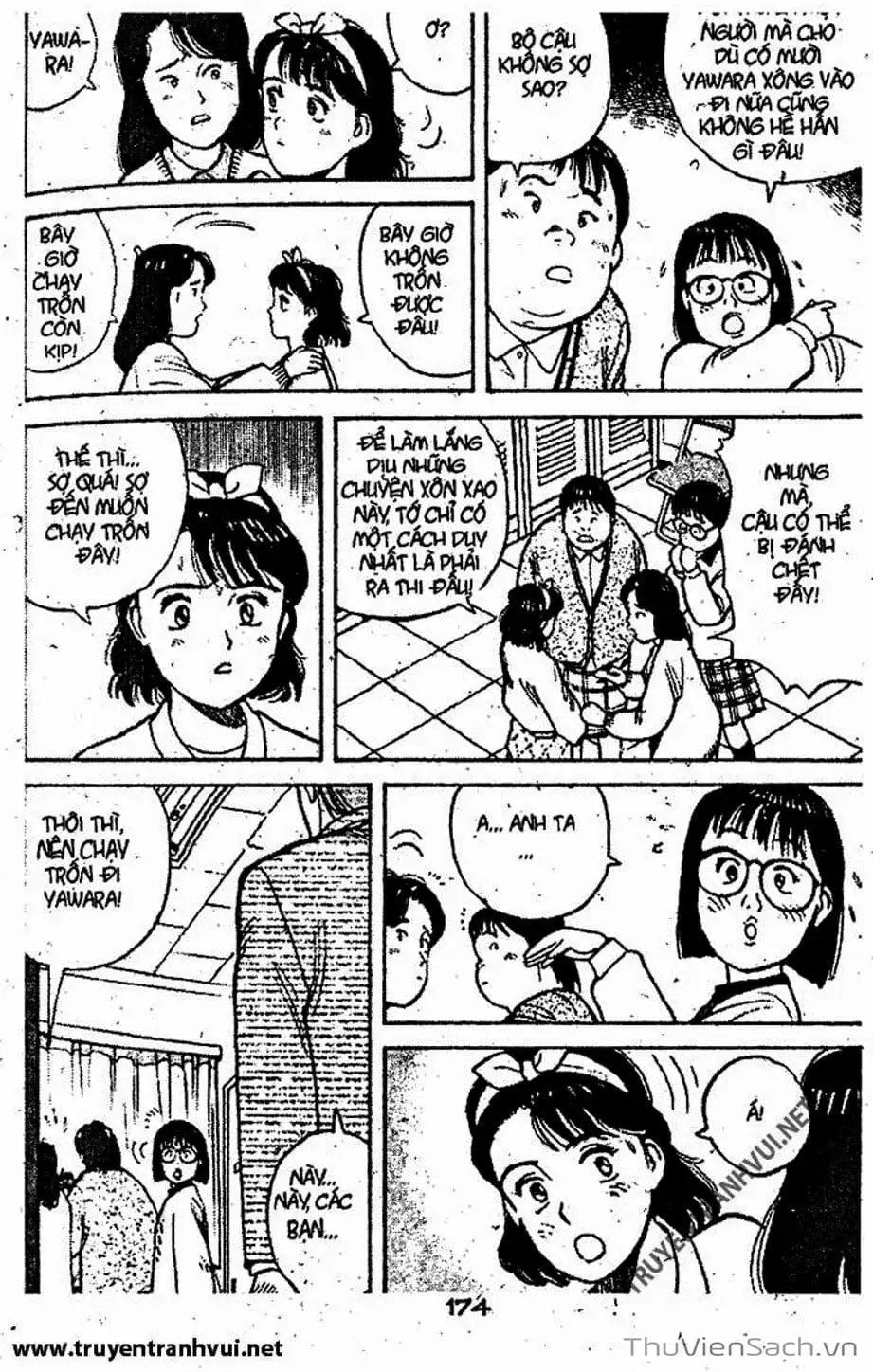 Truyện Tranh Tiểu Thư Nhu Đạo - Yawara! trang 6