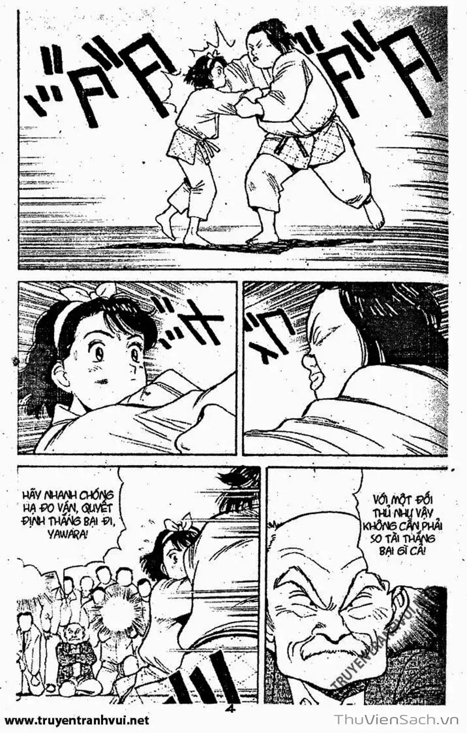 Truyện Tranh Tiểu Thư Nhu Đạo - Yawara! trang 6