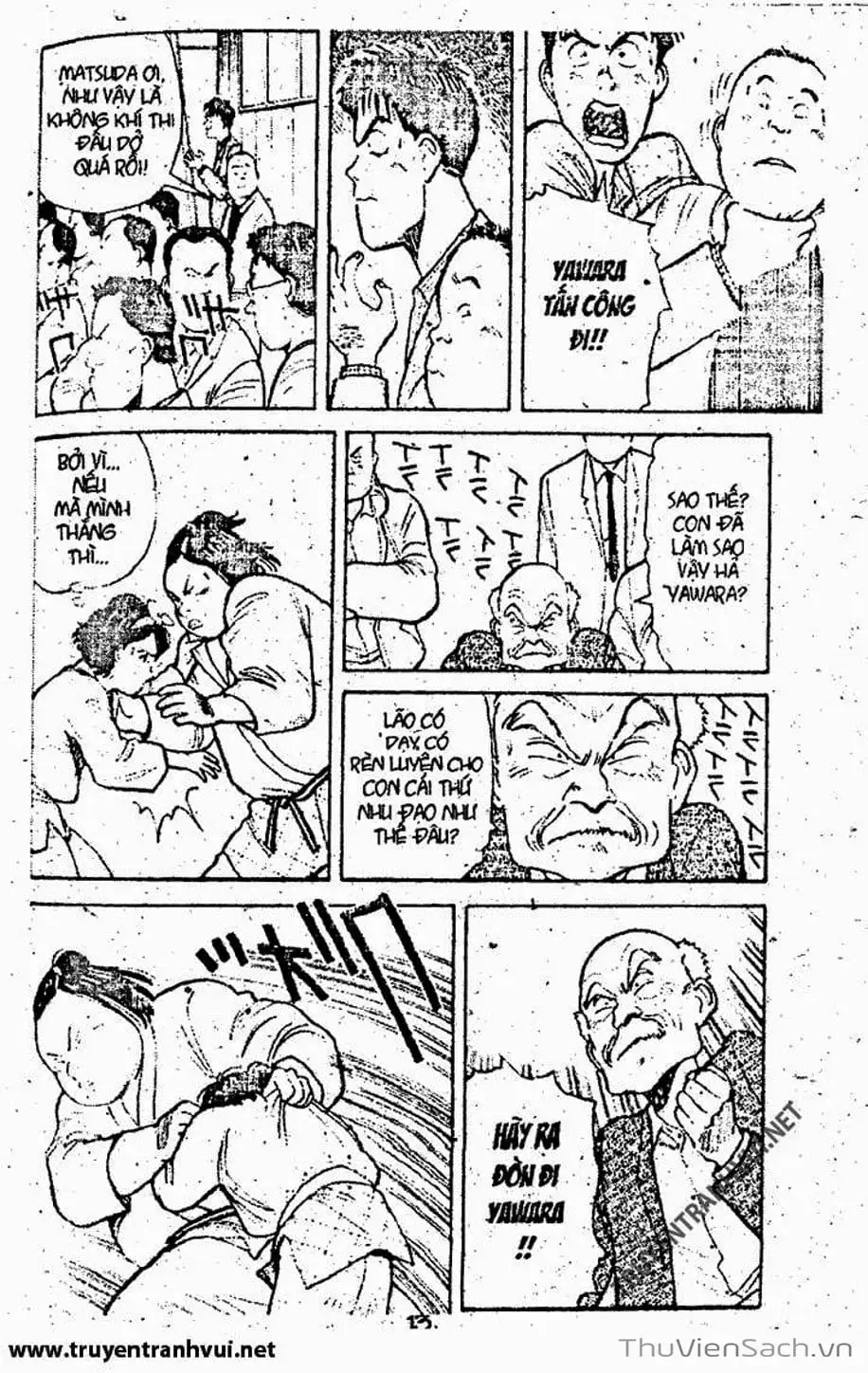 Truyện Tranh Tiểu Thư Nhu Đạo - Yawara! trang 6