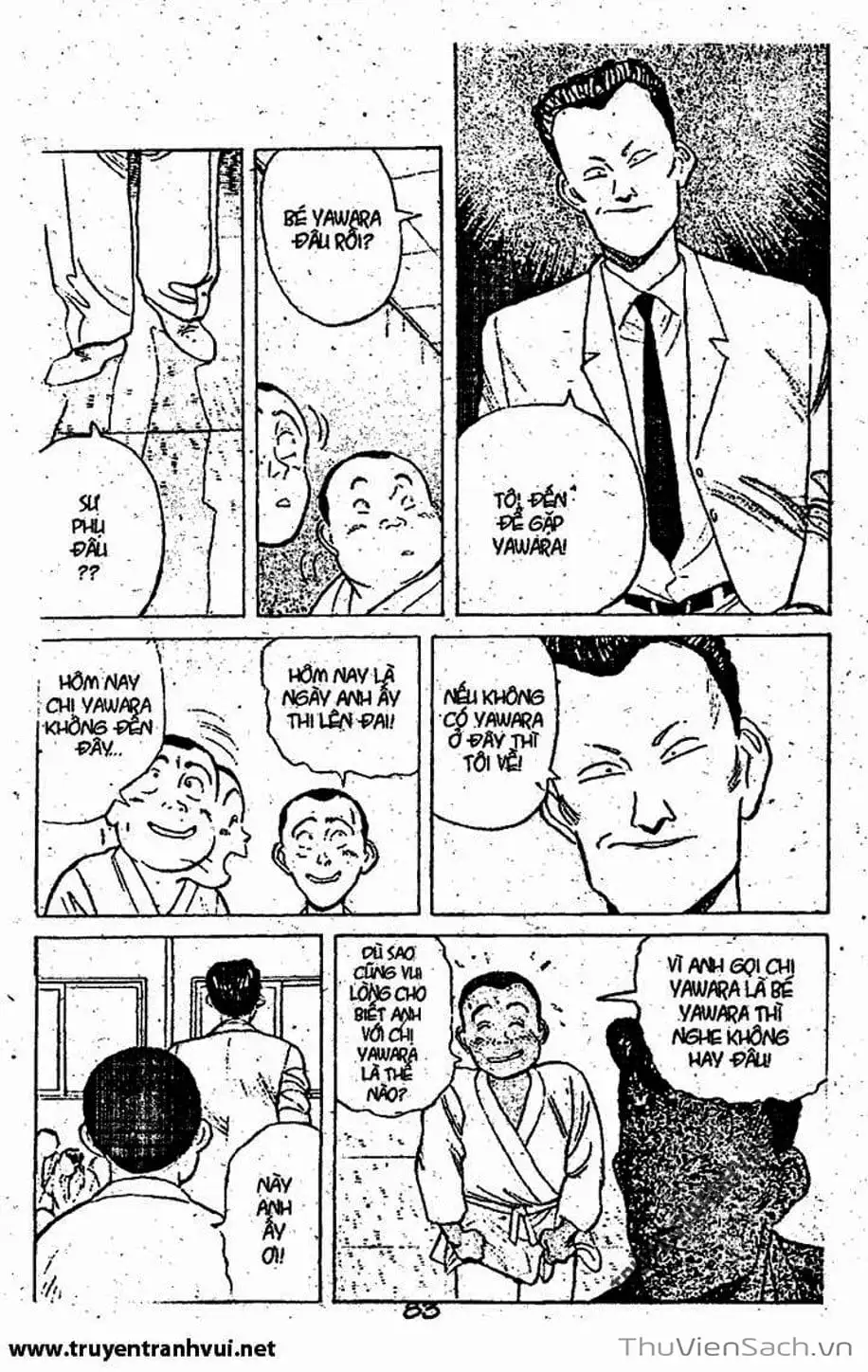 Truyện Tranh Tiểu Thư Nhu Đạo - Yawara! trang 6
