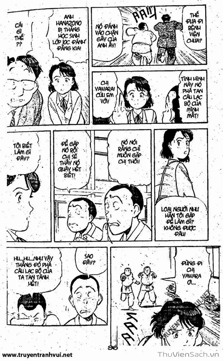Truyện Tranh Tiểu Thư Nhu Đạo - Yawara! trang 6