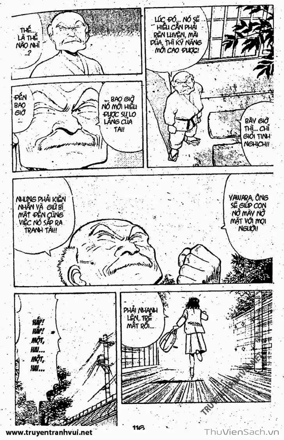Truyện Tranh Tiểu Thư Nhu Đạo - Yawara! trang 6