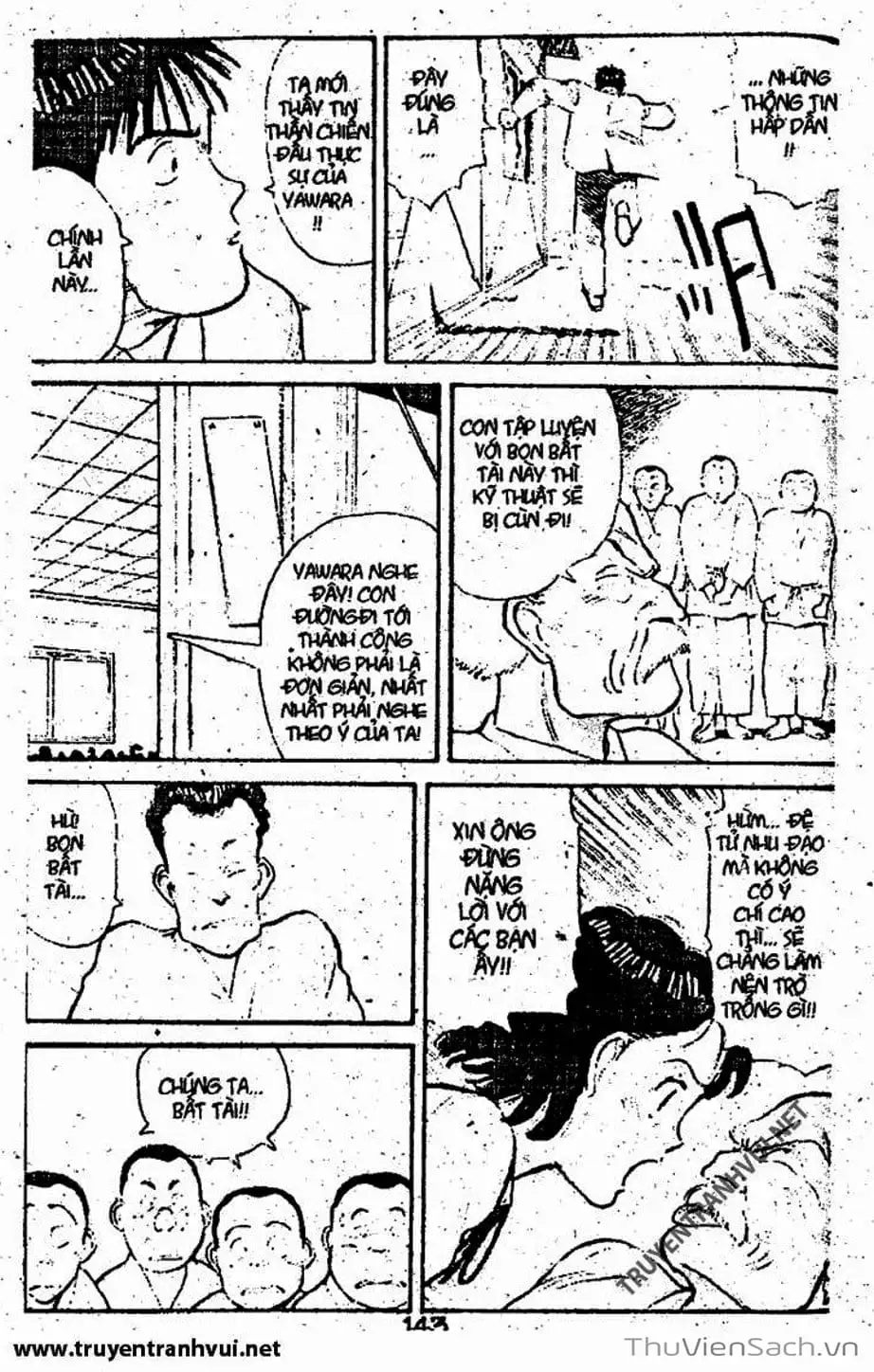 Truyện Tranh Tiểu Thư Nhu Đạo - Yawara! trang 6