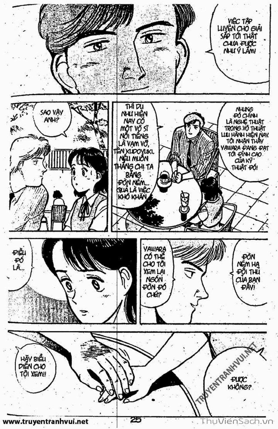 Truyện Tranh Tiểu Thư Nhu Đạo - Yawara! trang 6