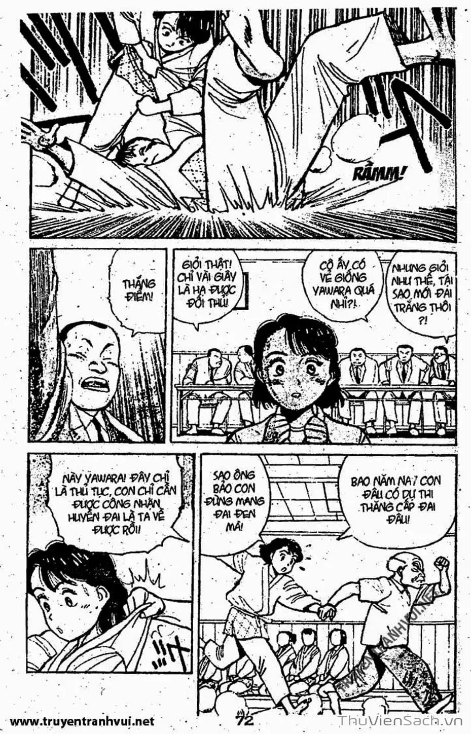 Truyện Tranh Tiểu Thư Nhu Đạo - Yawara! trang 6