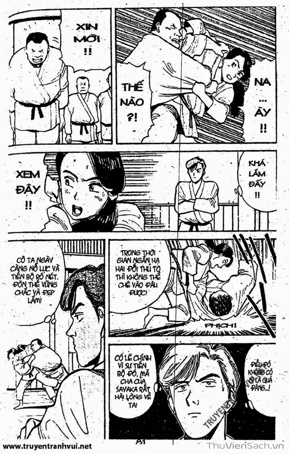 Truyện Tranh Tiểu Thư Nhu Đạo - Yawara! trang 6