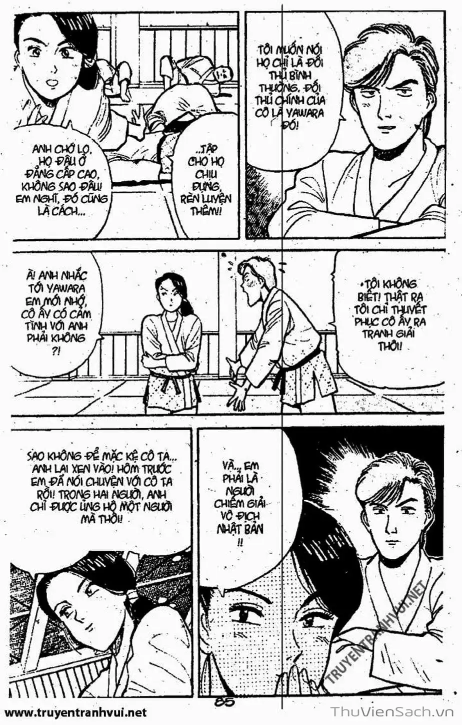 Truyện Tranh Tiểu Thư Nhu Đạo - Yawara! trang 6