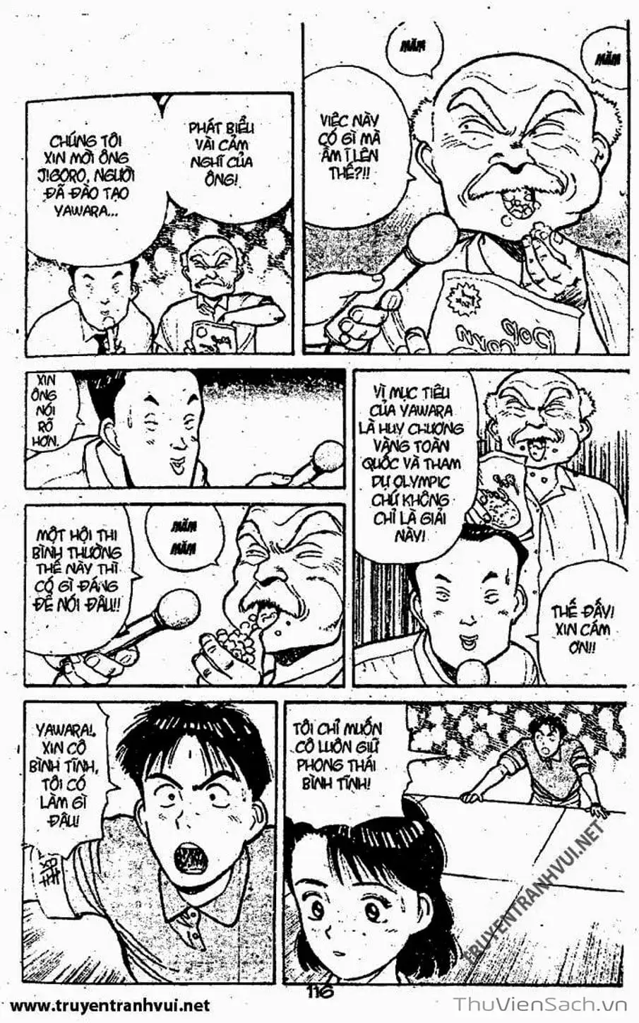Truyện Tranh Tiểu Thư Nhu Đạo - Yawara! trang 6