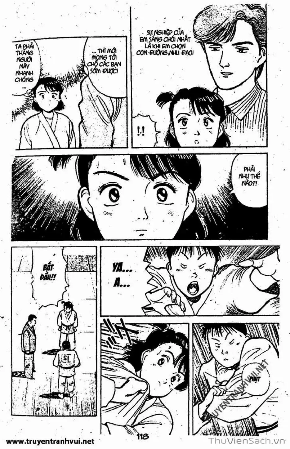 Truyện Tranh Tiểu Thư Nhu Đạo - Yawara! trang 6