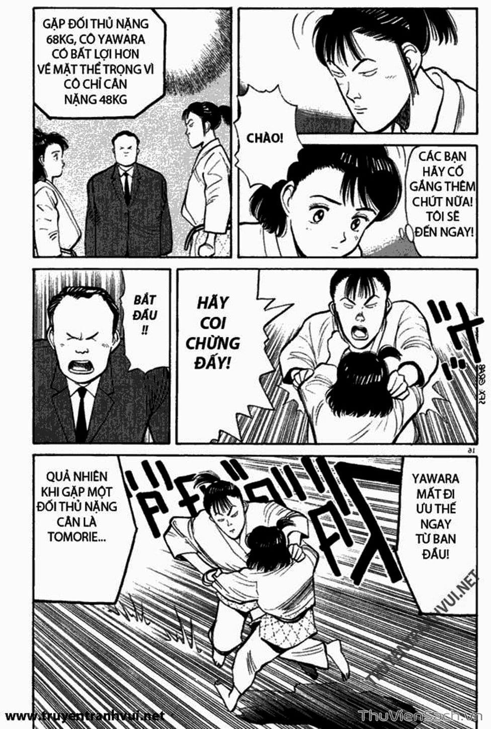 Truyện Tranh Tiểu Thư Nhu Đạo - Yawara! trang 6