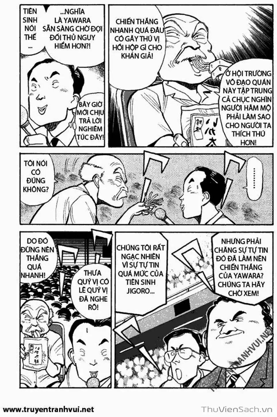 Truyện Tranh Tiểu Thư Nhu Đạo - Yawara! trang 6