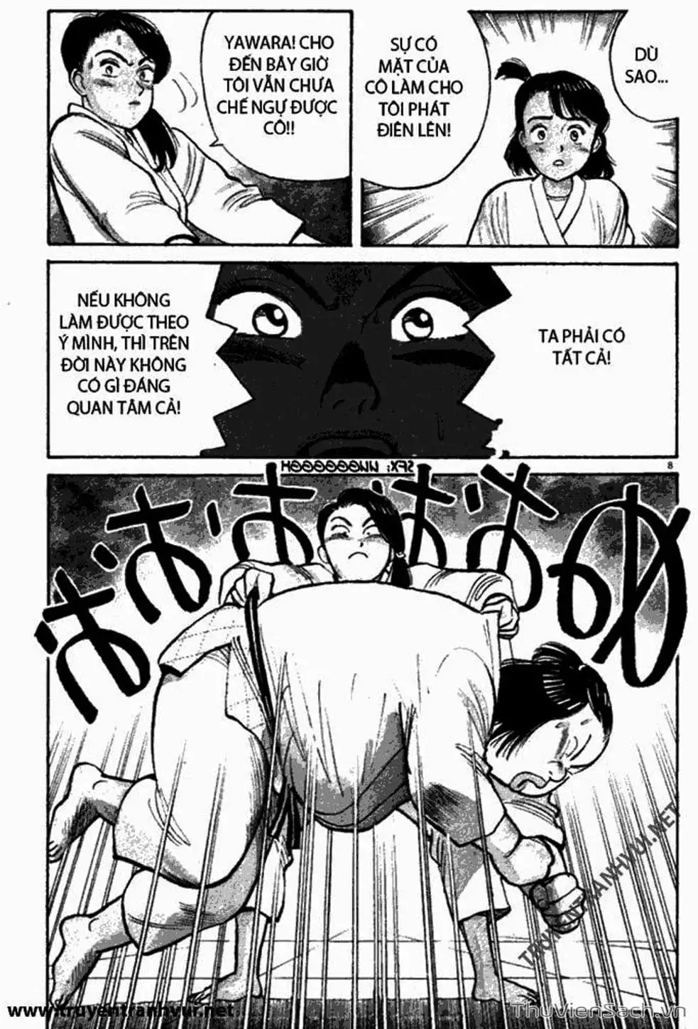 Truyện Tranh Tiểu Thư Nhu Đạo - Yawara! trang 6