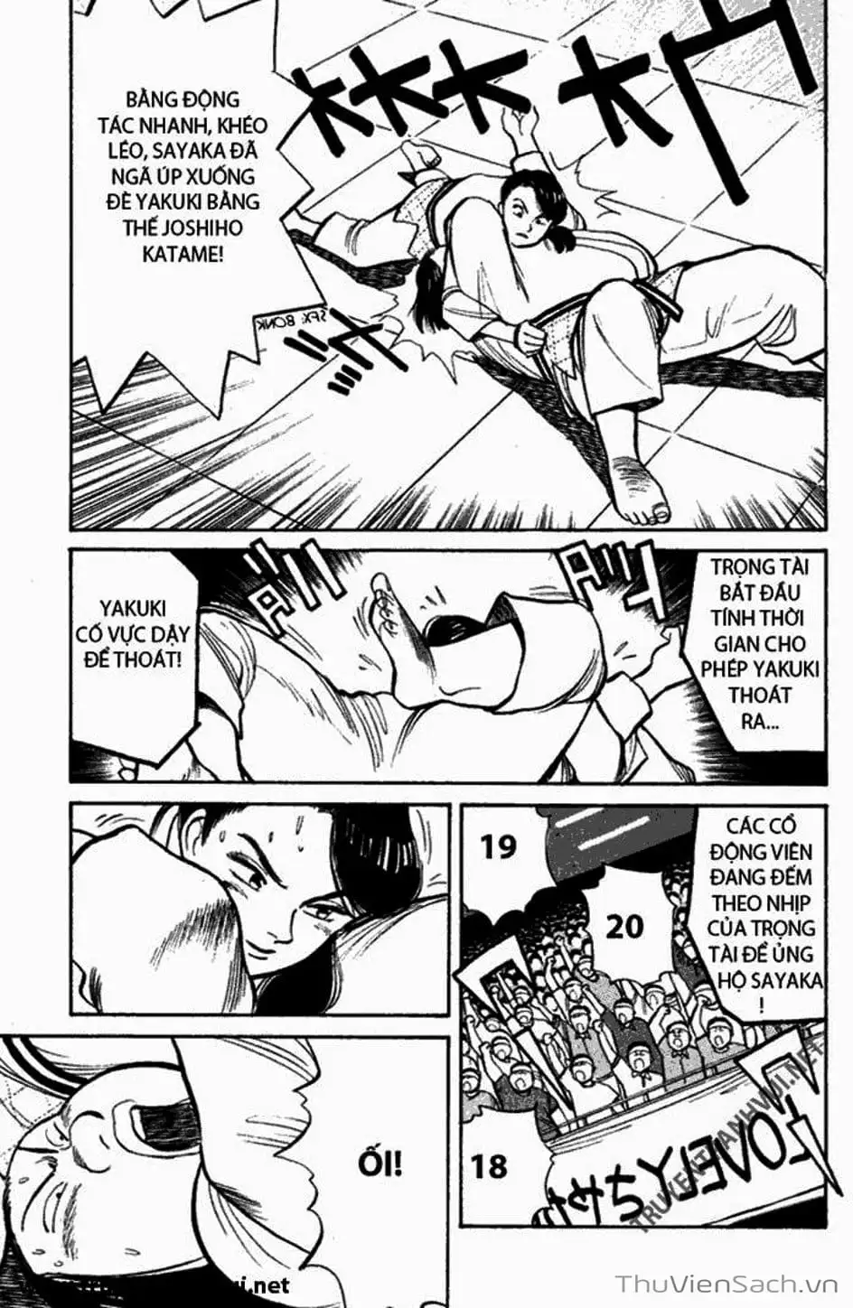 Truyện Tranh Tiểu Thư Nhu Đạo - Yawara! trang 6