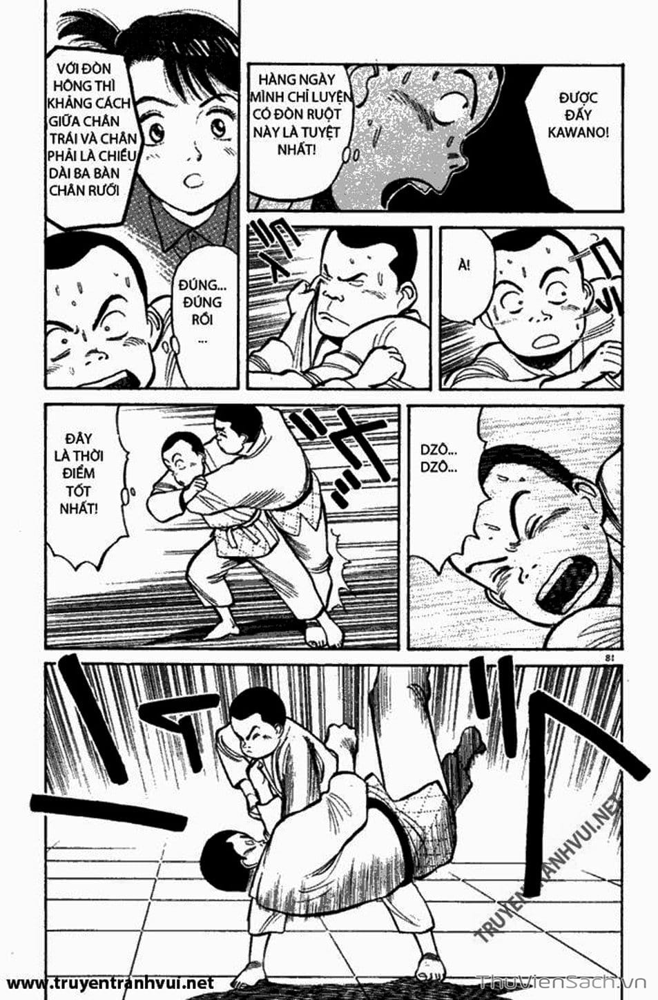 Truyện Tranh Tiểu Thư Nhu Đạo - Yawara! trang 6