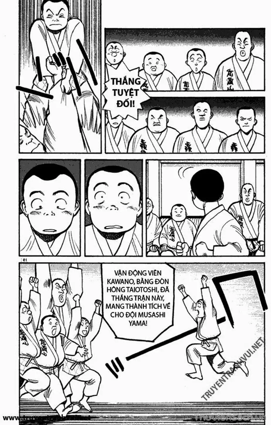 Truyện Tranh Tiểu Thư Nhu Đạo - Yawara! trang 6