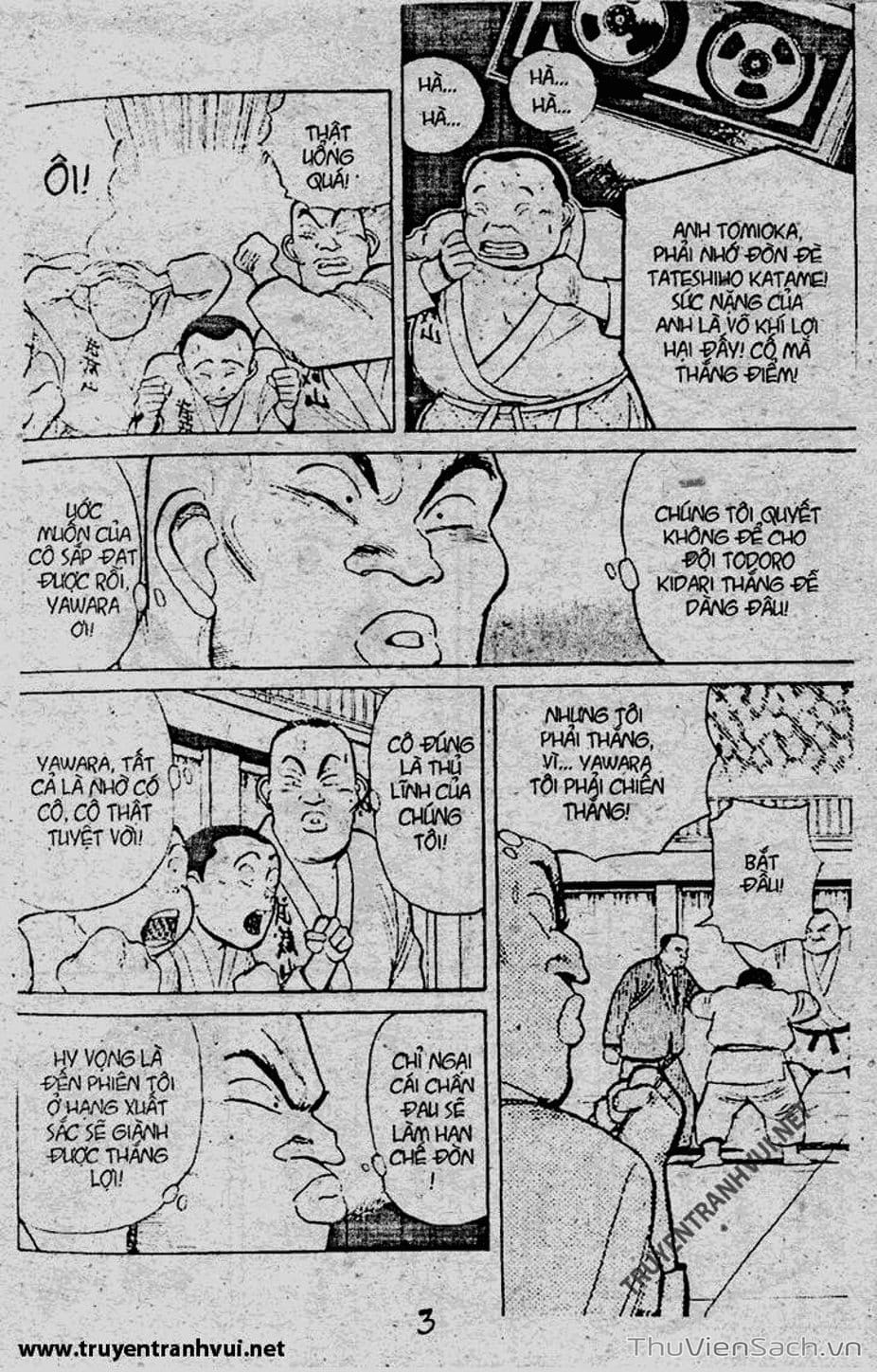 Truyện Tranh Tiểu Thư Nhu Đạo - Yawara! trang 6