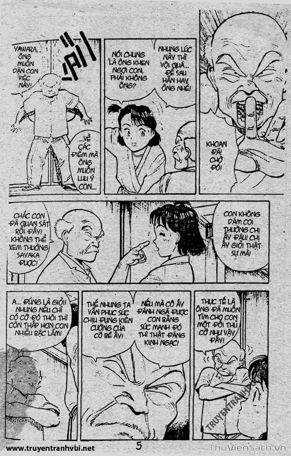 Truyện Tranh Tiểu Thư Nhu Đạo - Yawara! trang 6