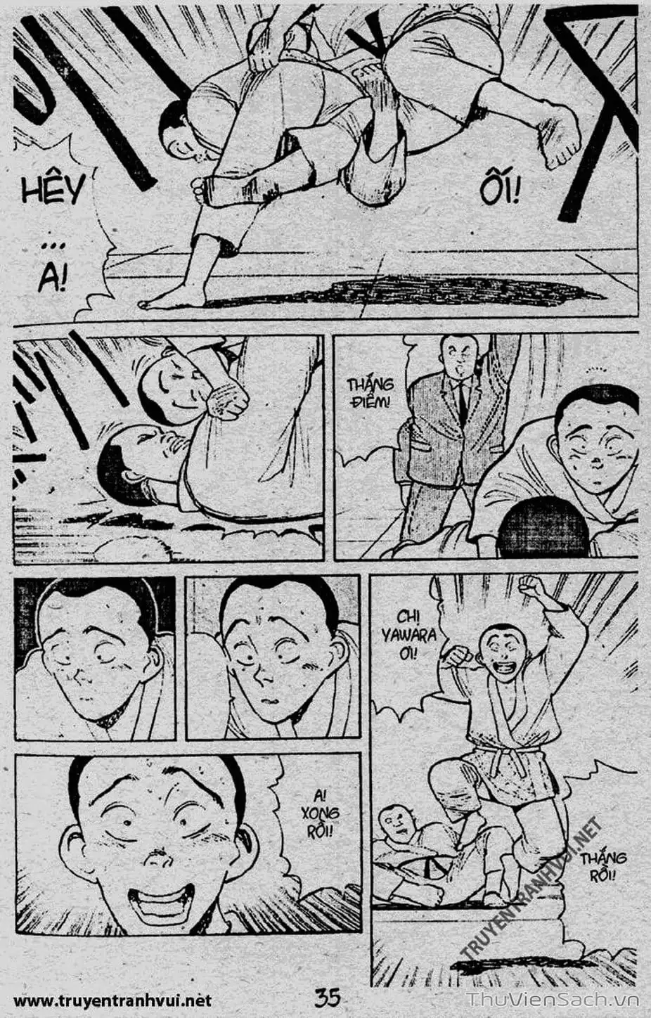 Truyện Tranh Tiểu Thư Nhu Đạo - Yawara! trang 6