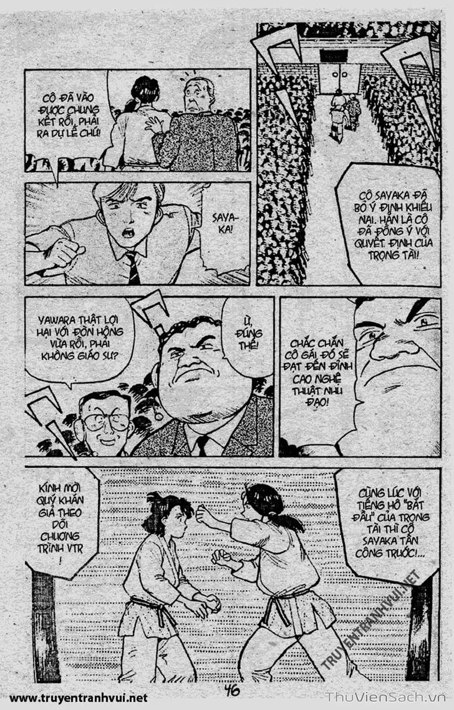 Truyện Tranh Tiểu Thư Nhu Đạo - Yawara! trang 6