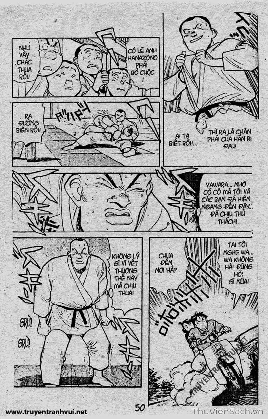 Truyện Tranh Tiểu Thư Nhu Đạo - Yawara! trang 6