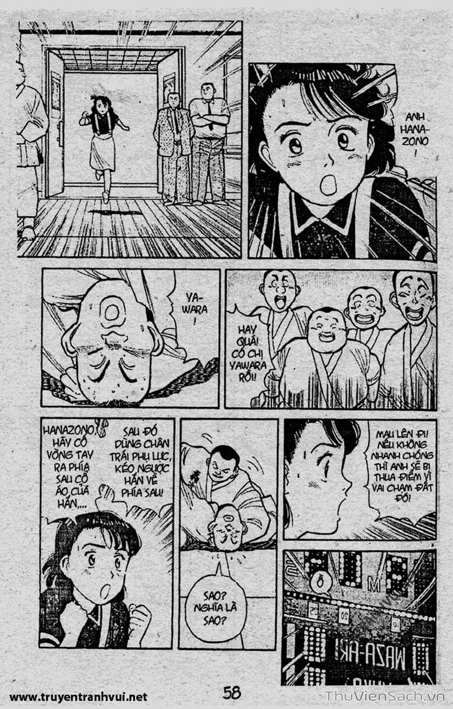 Truyện Tranh Tiểu Thư Nhu Đạo - Yawara! trang 6