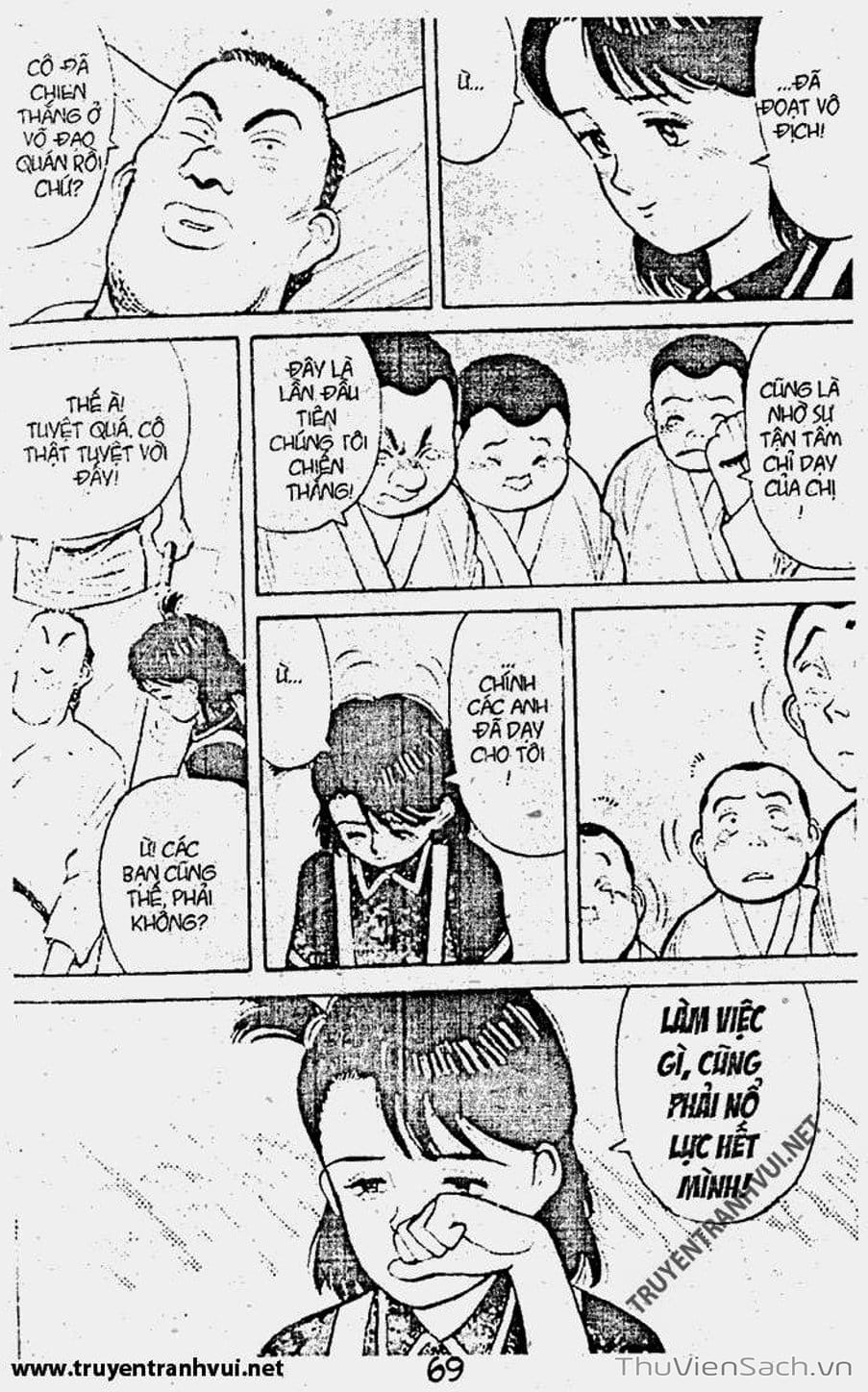 Truyện Tranh Tiểu Thư Nhu Đạo - Yawara! trang 6