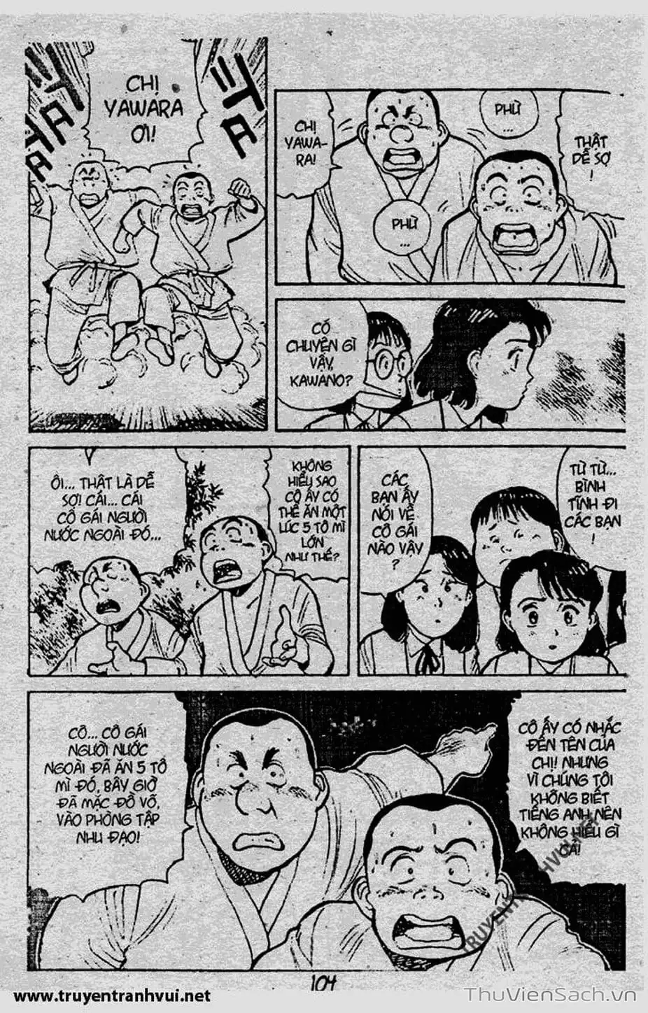 Truyện Tranh Tiểu Thư Nhu Đạo - Yawara! trang 6