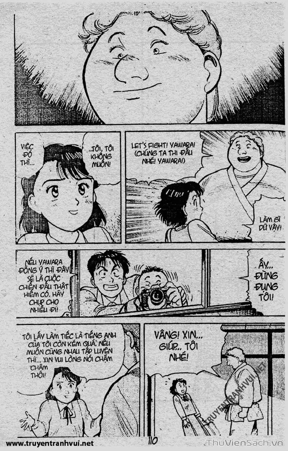 Truyện Tranh Tiểu Thư Nhu Đạo - Yawara! trang 6