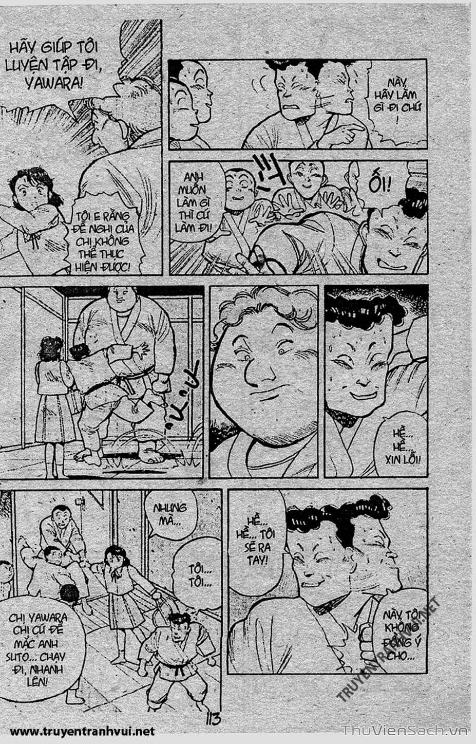 Truyện Tranh Tiểu Thư Nhu Đạo - Yawara! trang 6