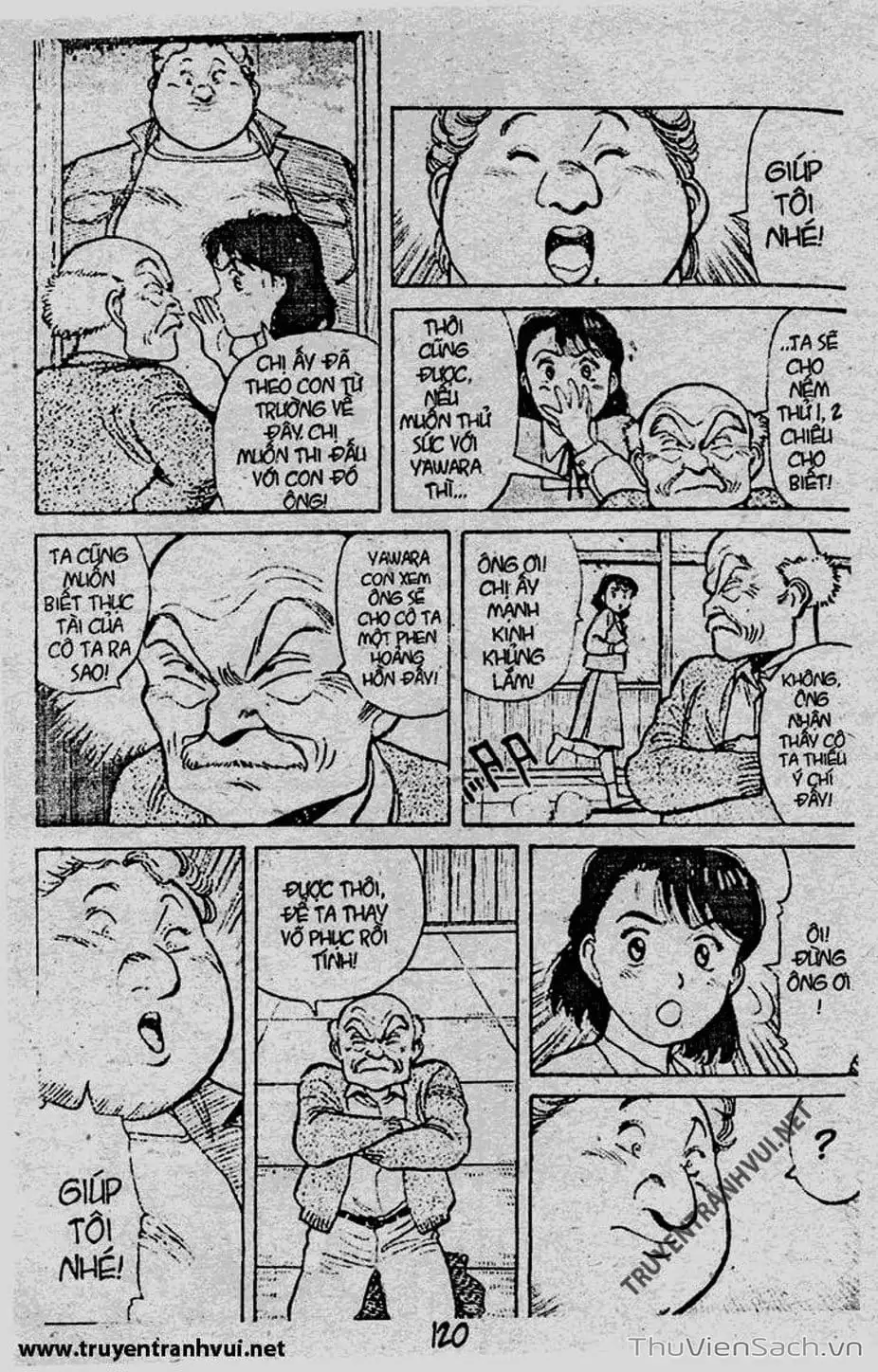 Truyện Tranh Tiểu Thư Nhu Đạo - Yawara! trang 6